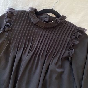 Pleated Aritzia Blouse